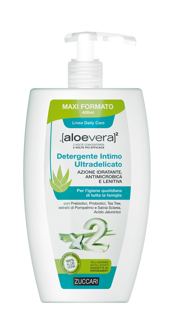 ALOEVERA2 DETERGENTE INTIMO ULTRADELICATO 400 ML - farmachicca