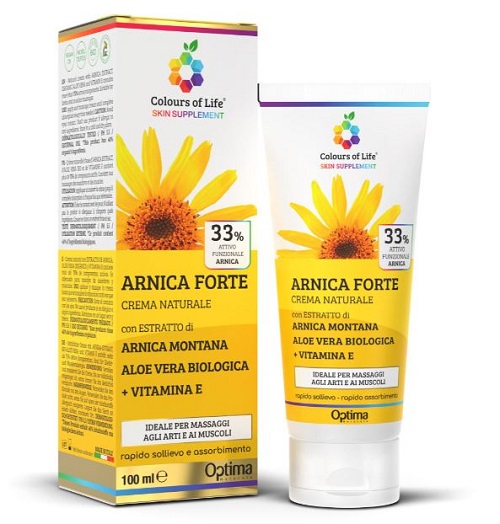 COLOURS OF LIFE SKIN SUPPLEMENT ARNICA FORTE 33% CREMA 100 ML - farmachicca