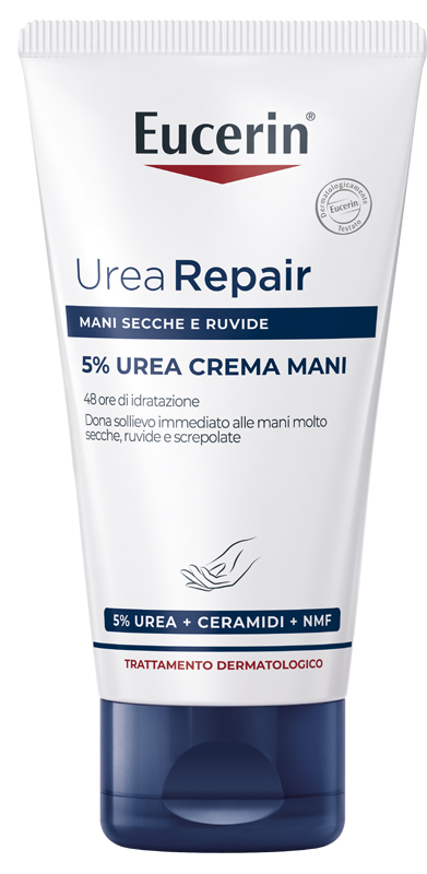 EUCERIN UREAREPAIR CREMA MANI 5% 75 ML - farmachicca