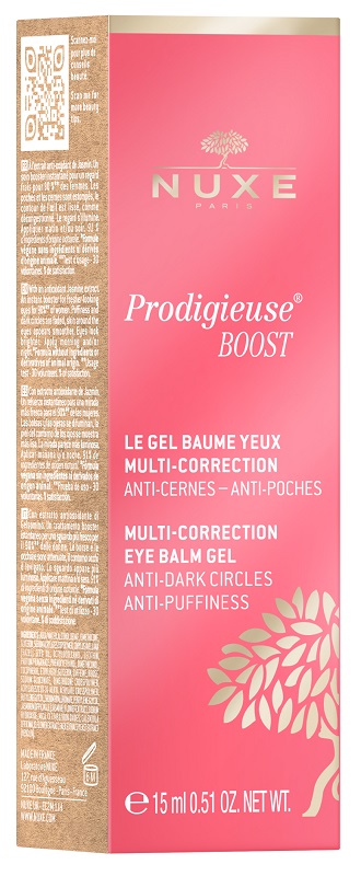 NUXE PRODIGIEUSE BOOST GEL BALSAMO OCCHI MULTI-CORREZIONE 15 ML - farmachicca