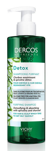 DERCOS NUTRIENTS SHAMPOO DETOX 250 ML - farmachicca