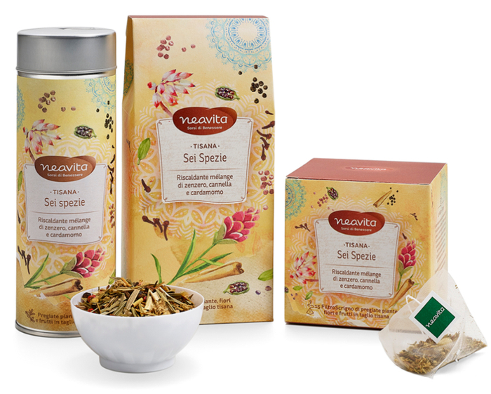 RICARICA TISANA SEISPEZIE 80 G - farmachicca