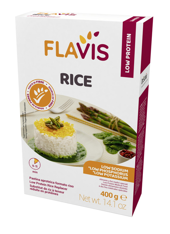 FLAVIS RICE PASTINA APROTEICA FORMATO RISO 400 G - farmachicca