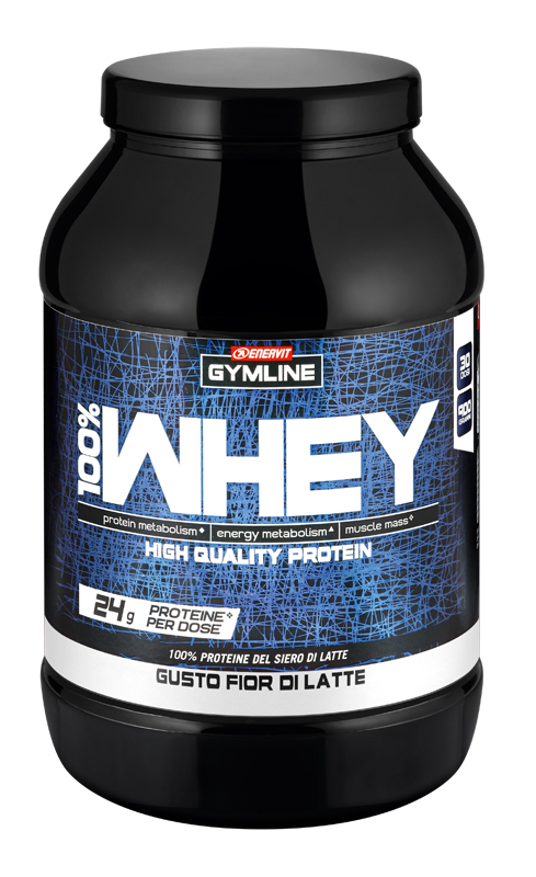 GYMLINE 100% WHEY CONCENTRATE LATTE 900 G - farmachicca