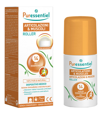 PURESSENTIEL ROLLER ARTICOLAZIONI MUSCOLI 75 ML - farmachicca