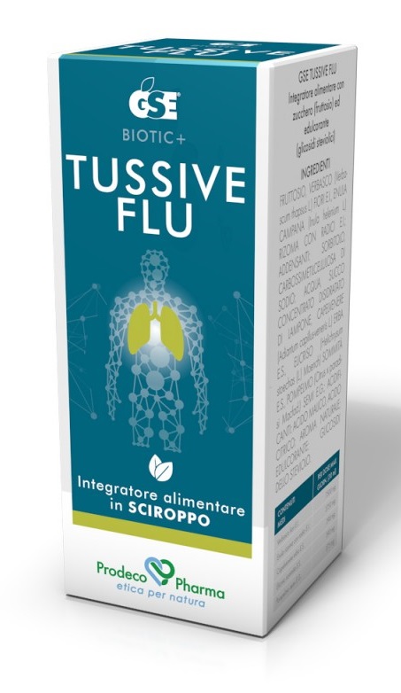 GSE TUSSIVE FLU 120 ML - farmachicca