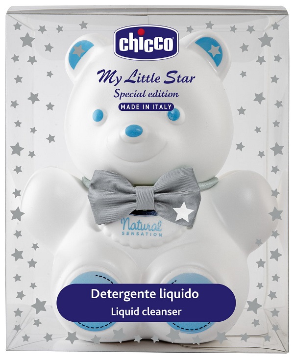 CHICCO COSMETICI NATURAL SENSATION DETERGENTE ORSO STARS - farmachicca