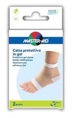 CALZA MASTER-AID CON PROTEZIONE IDRATANTE IN GEL 2 PEZZI - farmachicca