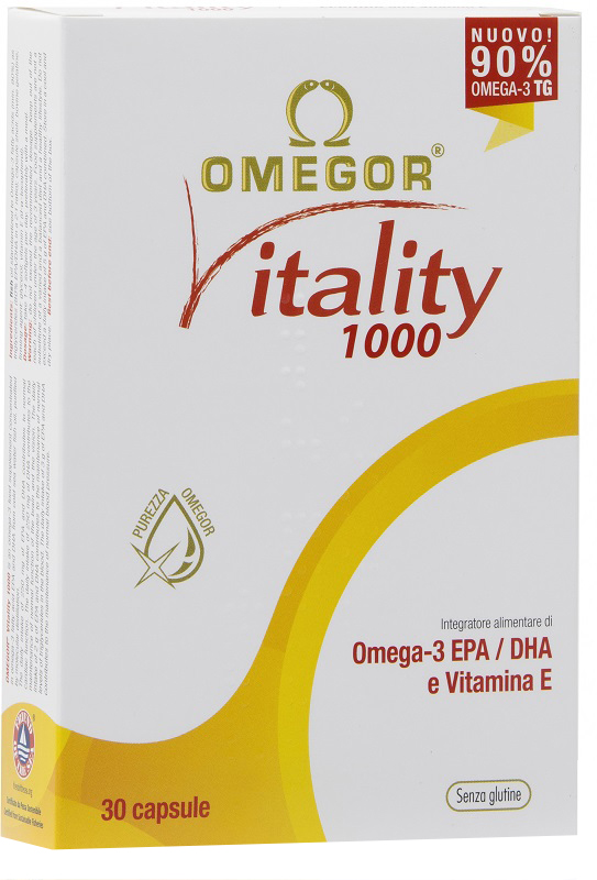 OMEGOR VITALITY 1000 30 CAPSULE MOLLI - farmachicca