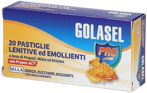 GOLASEL PRO 20 PASTIGLIE MIELE - farmachicca