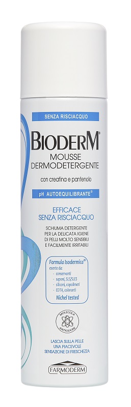 BIODERM MOUSSE DERMODETERGENTE 400 ML - farmachicca