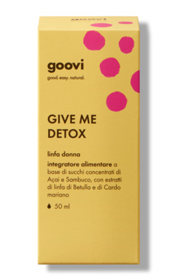 GOOVI GIVE ME DETOX linfa donna 50 ml - farmachicca