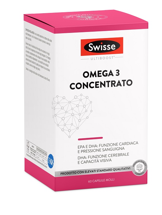 SWISSE OMEGA 3 CONCENTRATO 60 CAPSULE - farmachicca