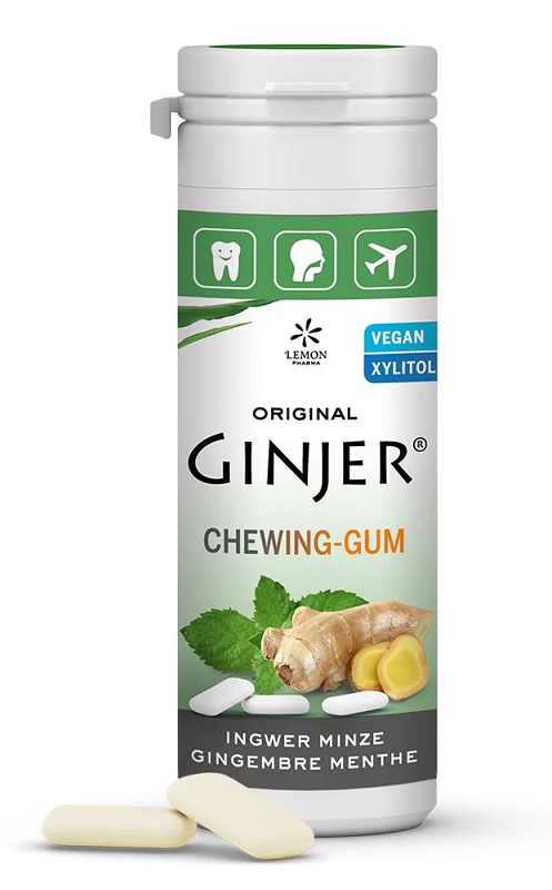 LEMON PHARMA GOMME GINJER E MENTA 36 G - farmachicca