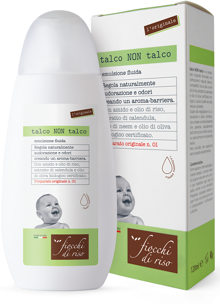 FIOCCHI DI RISO TALCO NON TALCO 120 ML - farmachicca