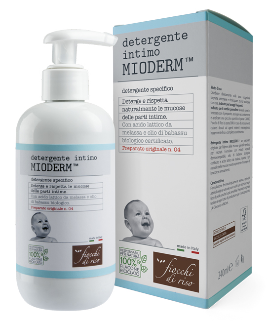 FIOCCHI DI RISO MIODERM DETERGENTE INTIMO 240 ML - farmachicca