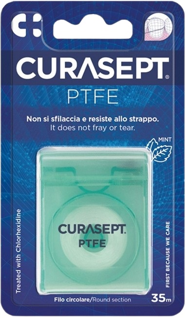 CURASEPT FLOSS PTFE TAPE CLOREXIDINA - farmachicca