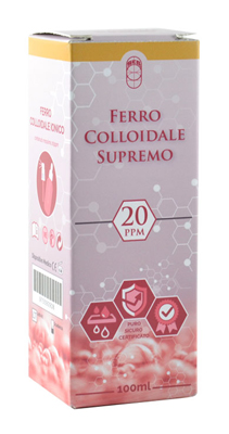 SPRAY FERRO COLLOIDALE SUPREMO 20PPM 100 ML - farmachicca
