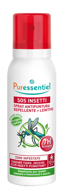 PURESSENTIEL SPRAY ANTIPUNTURA SOS INSETTI PMC 75 ML - farmachicca