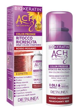 BIOKERATIN ACH8 PRODIGE RITOCCO RICRESCITA ROSSO MOGANO 75 ML DIETALINEA - farmachicca