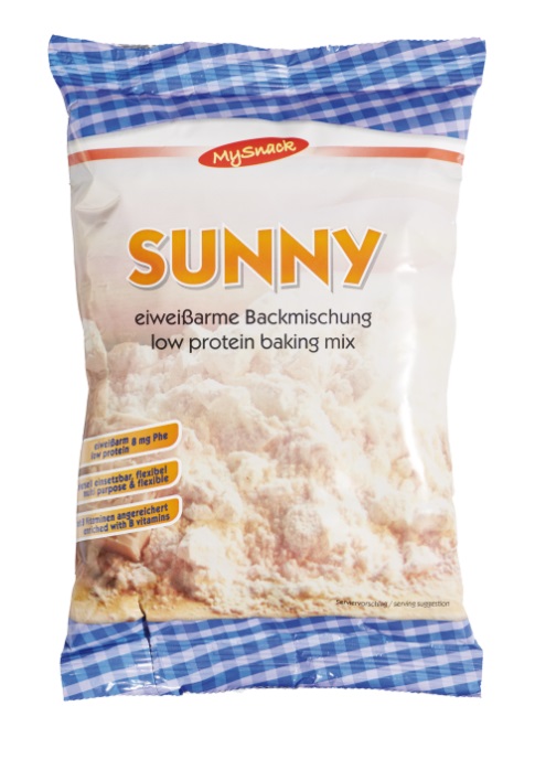 MY SNACK SUNNY PLUS FARINA APROTEICA 500 G - farmachicca