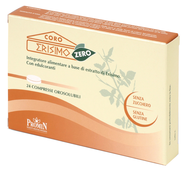 CORO ERISIMO ZERO 24 COMPRESSE OROSOLUBILI - farmachicca
