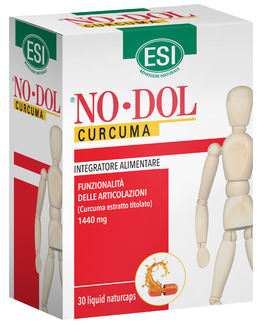 ESI NO DOL CURCUMA 30 NATURCAPS LIQUID - farmachicca