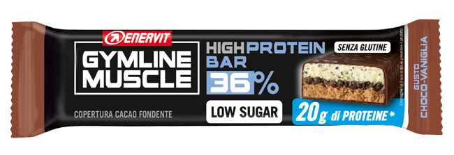 GYMLINE 20 G PROTEINBAR CHOCO/VANIGLIA 55 G - farmachicca