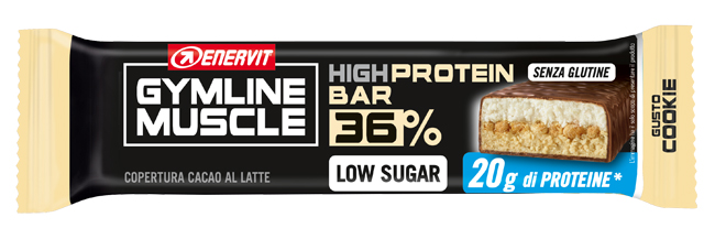 GYMLINE 20 G PROTEINBAR COOKIE 55 G - farmachicca