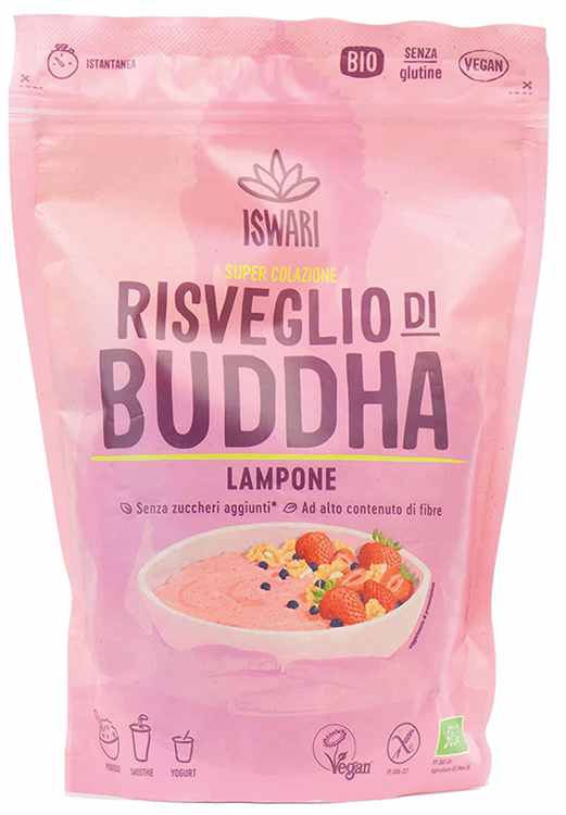 RISVEGLIO BUDDHA LAMPONE BIO 360 G ISWARI - farmachicca