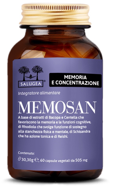 SALUGEA MEMOSAN 60 CAPSULE - farmachicca