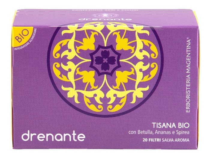 TISANA DRENANTE BIO 20 FILTRI - farmachicca