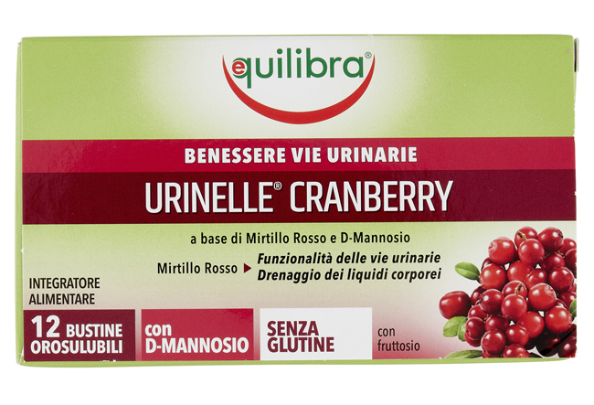 URINELLE CRANBERRY 12 STICKPACK OROSOLUBILI - farmachicca