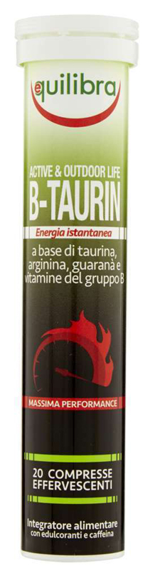 B TAURIN 20 COMPRESSE EFFERVESCENTI - farmachicca