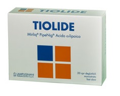 TIOLIDE 20 COMPRESSE DEGLUTIBILI MONOSTRATO FAST SLOW - farmachicca