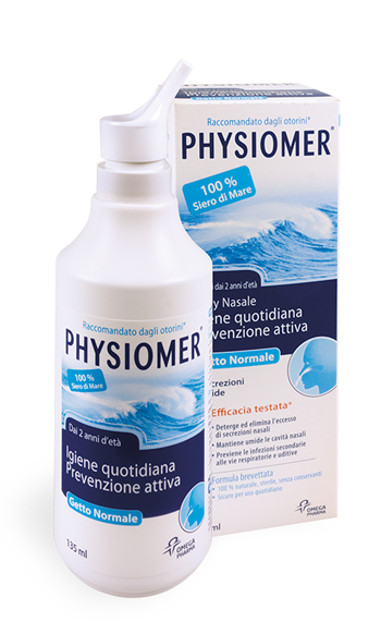 SPRAY NASALE PHYSIOMER GETTO NORMALE 135 ML - farmachicca