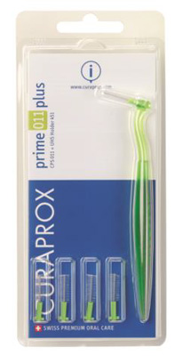 CURAPROX CPS PRIME CPS 011 CON 5 SCOVOLINI + SUPPORTO - farmachicca