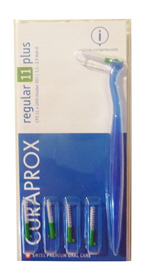 CURAPROX CPS REGULAR CPS 11 CON 5 SCOVOLINI + SUPPORTO - farmachicca