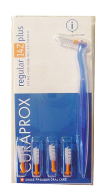 CURAPROX CPS REGULAR CPS 14Z CON 5 SCOVOLINI + SUPPORTO - farmachicca