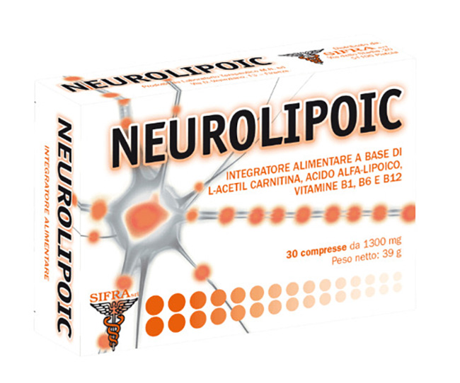 NEUROLIPOIC 30 COMPRESSE - farmachicca