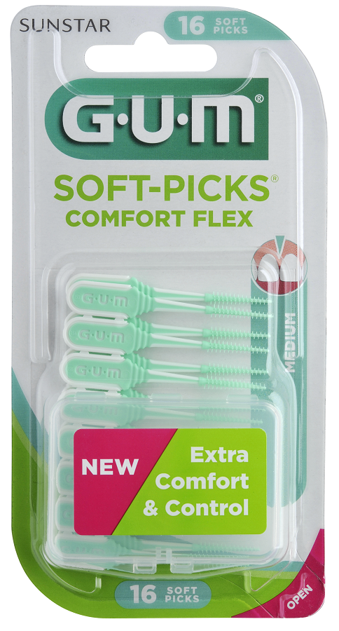 GUM SOFT PICK COMFORT FLEX SCOVOLINO INTERDENTALE 40 PEZZI - farmachicca