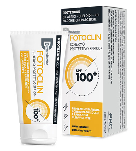 DERMOVITAMINA FOTOCLIN CREMA AD ELEVATA PROTEZIONE SPF 100 50 ML - farmachicca
