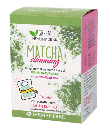 MATCHA SLIMMING 10 BUSTINE - farmachicca