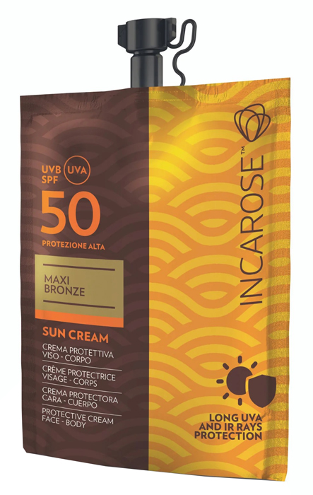 INCAROSE MAXI BRONZE SUN CREAM SPF50 50 ML - farmachicca