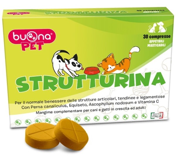 BUONAPET STRUTTURINA 30 COMPRESSE - farmachicca