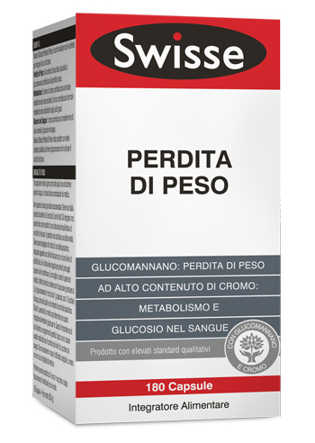SWISSE PERDITA DI PESO 180 CAPSULE - farmachicca