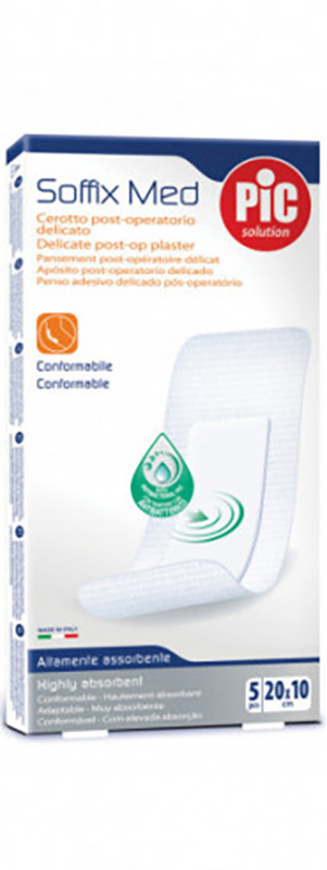 CEROTTO IN STRISCE PIC SOFFIX MED 20X10 S - farmachicca