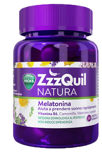 VICKS ZZZQUIL NATURA 30 PASTIGLIE GOMMOSE - farmachicca