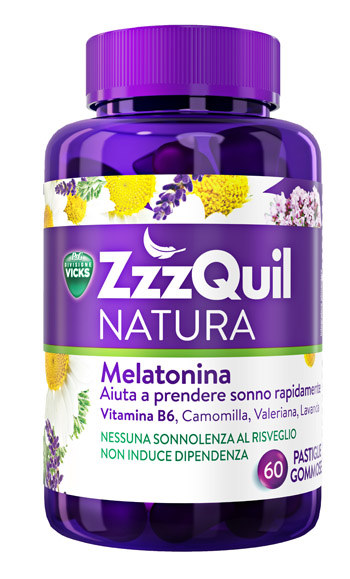 VICKS ZZZQUIL NATURA 60 PASTIGLIE GOMMOSE - farmachicca