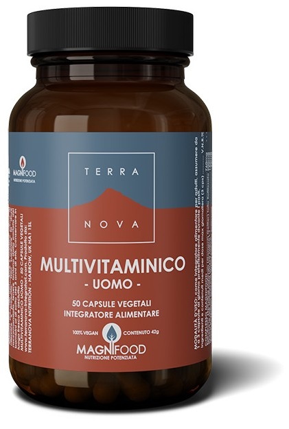 TERRANOVA MULTIVITAMINICO UOMO 50 CAPSULE - farmachicca